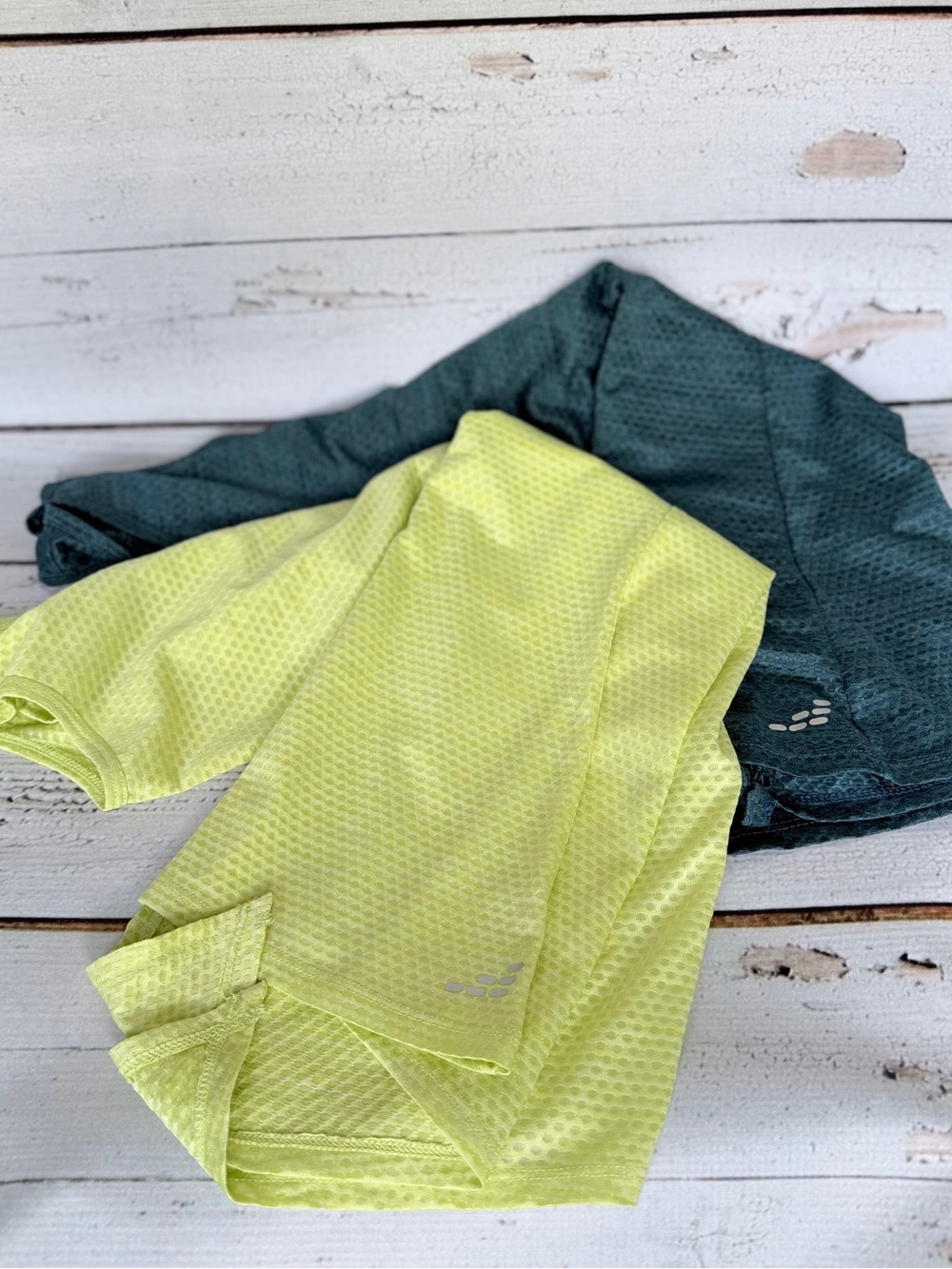 bcg Teal Textured Athletic Tee